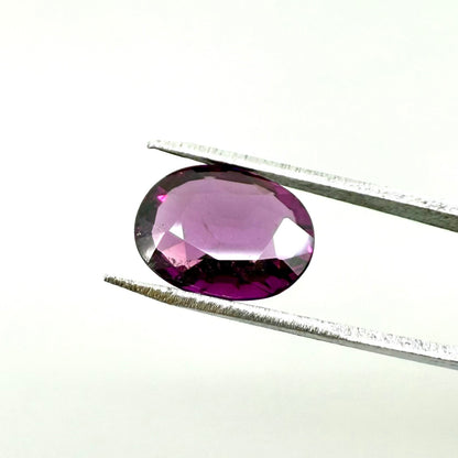 Vibrant Purple Rhodolite Oval 3.14 Cts