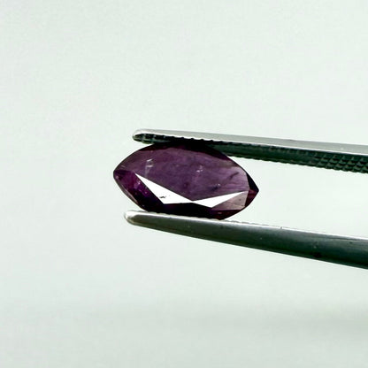 Pink-Purple Sapphire Marquise 0.98 Ct