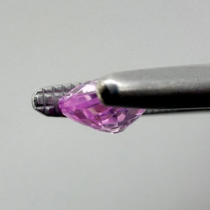 Pink Sapphire Oval 0.49 Ct