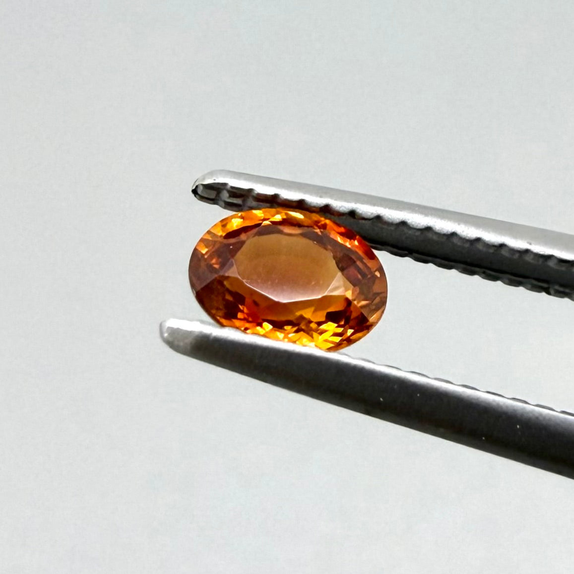 Fiery Orange Spessartine Oval 0.38 Ct