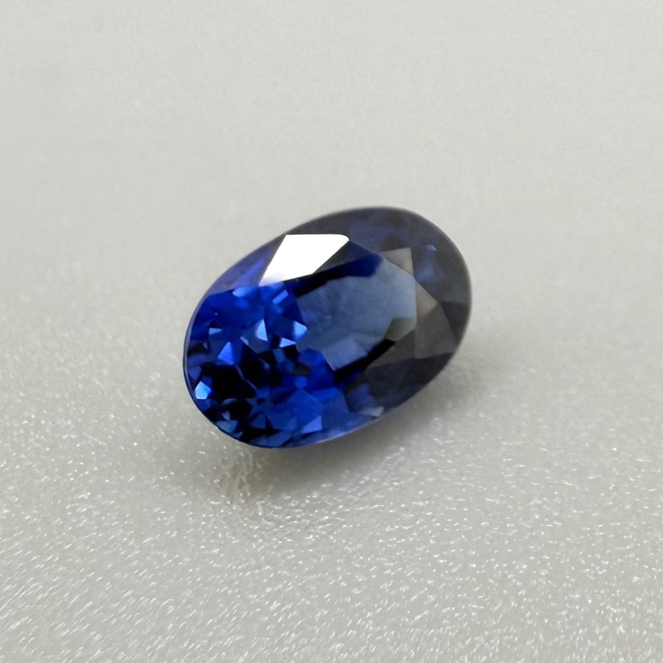 Natural Blue Sapphire gemstone oval cut