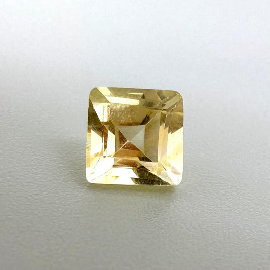 Gold Hues Citrine Square 1.76 Ct