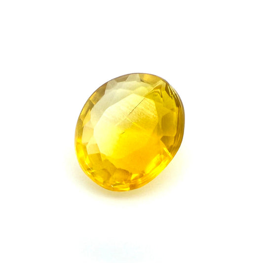 Yellow-Orange Fire Opal Oval 0.57 Ct