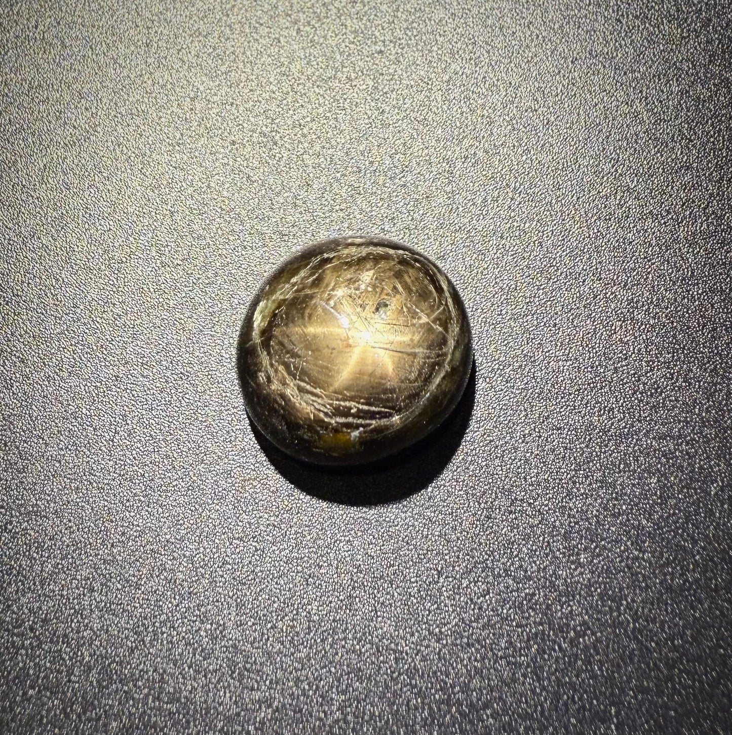 Golden-Brown Star Sapphire Cabochon 39.29 Ct