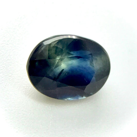 Bi-Color (Blue Yellow) Hues Sapphire Oval 1.73 Ct