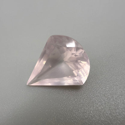 Rose Quartz Fancy Pear 8.12 Ct