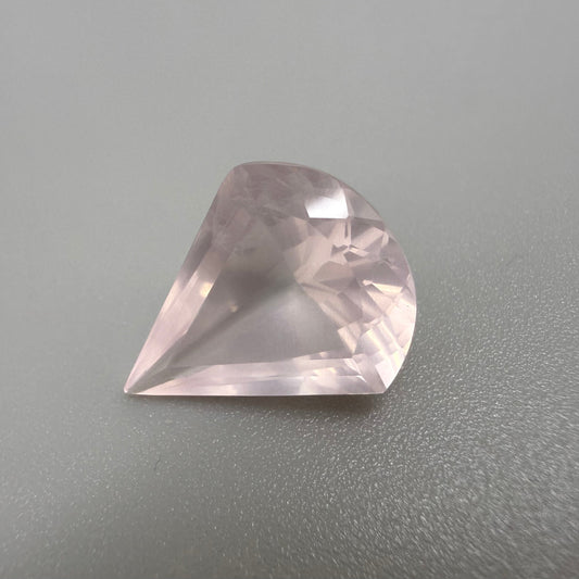 Rose Quartz Fancy Pear 8.12 Ct