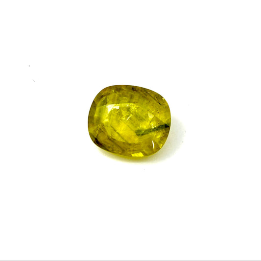 Yellow Sapphire Cushion 4.92 Ct