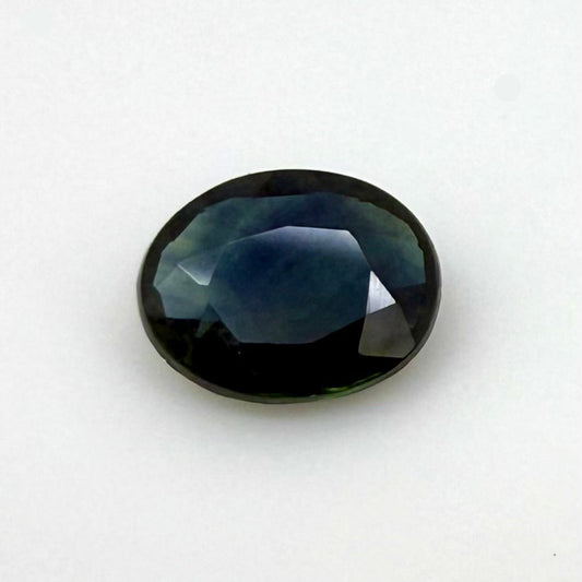 Blue Hues Sapphire Oval 1.2 Ct