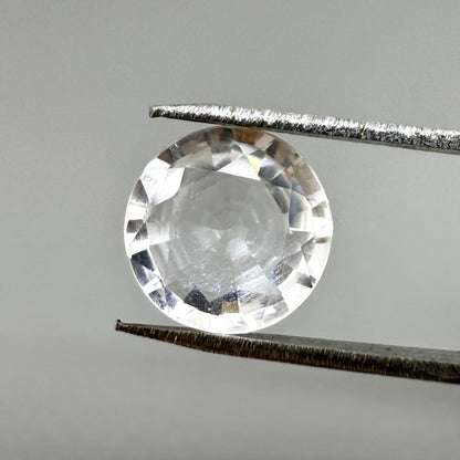 White Quartz Round 2.23 Ct