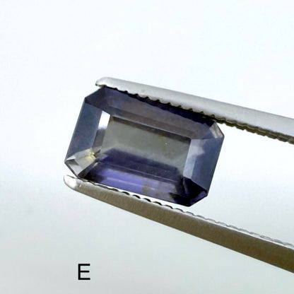 Violet Hues Iolite Lot Baguette 14.7 Ct