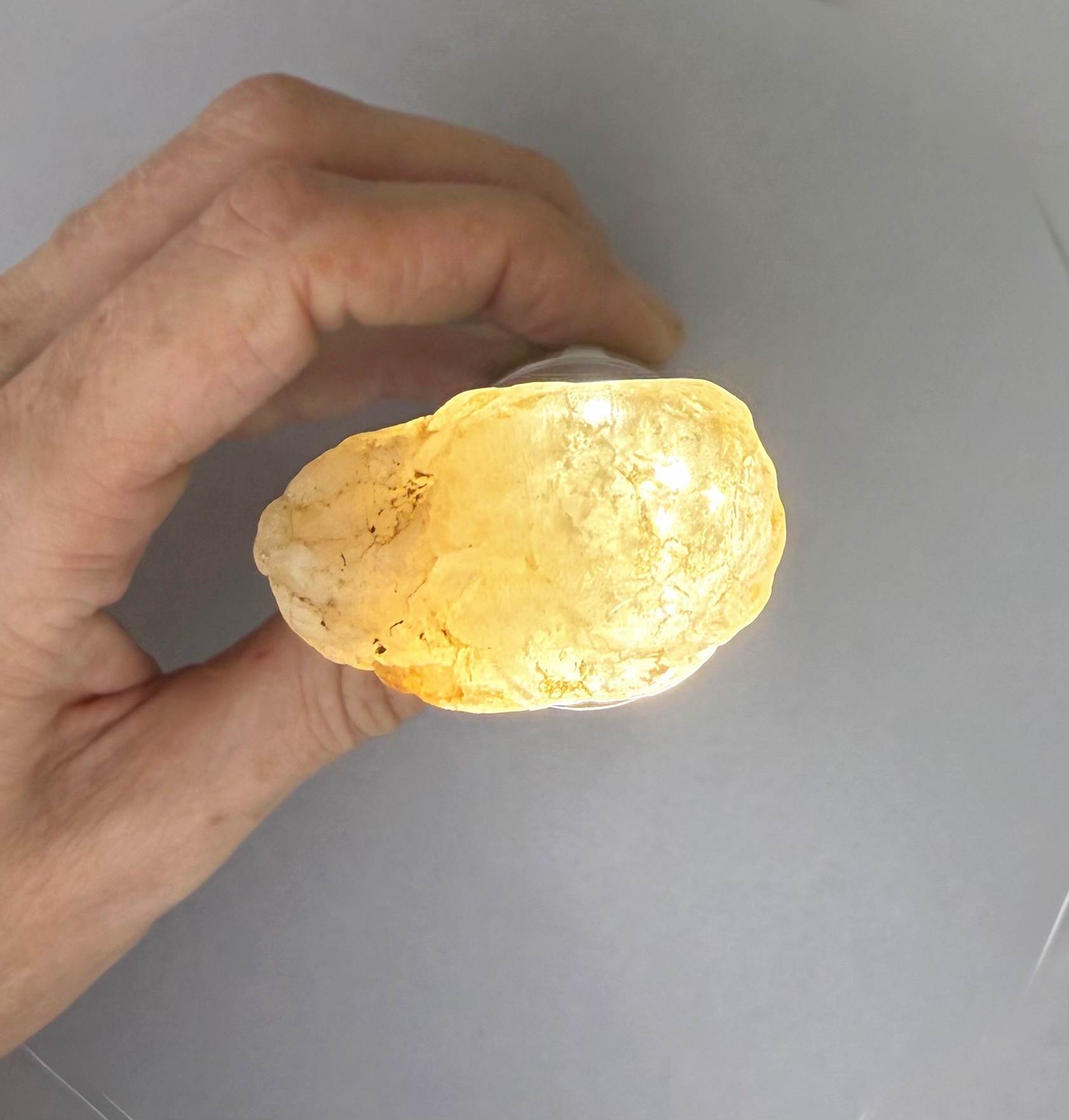 Natural champagne gold topaz rough stone, untreated milky translucent topaz in raw form