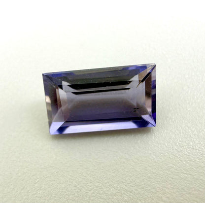 Violet Hues Iolite Baguette 0.75 Ct