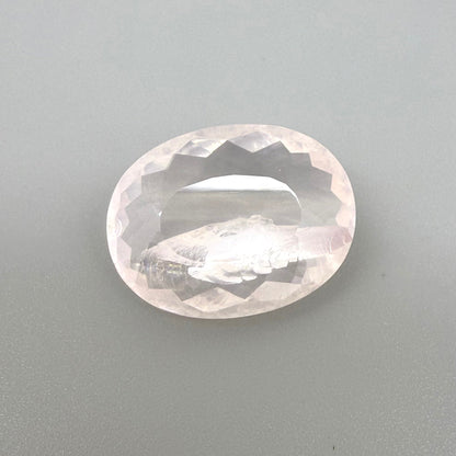 Big Rose Quartz Oval 21.28 Ct