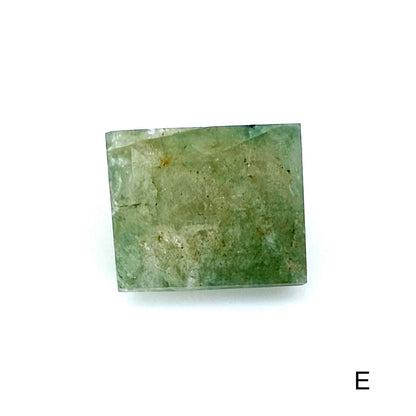 Green/Cream Hues Emerald Lot Cushion 12.5 Ct