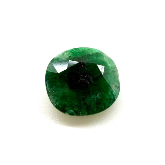 Vibrant Green Emerald Oval 6.14 Cts