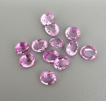 Pink Sapphire Oval 0.36 Ct