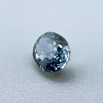 Pastel Blue Sapphire Oval 0.55 Ct