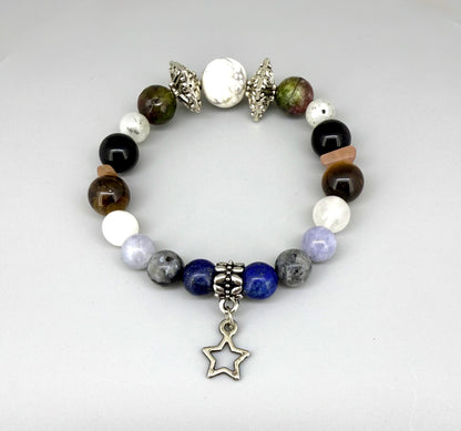 Birthday Bracelet - Wednesday Day Born - 18cm / 7 inch