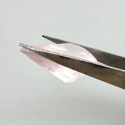Rose Quartz Fancy Pear 8.12 Ct
