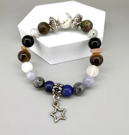Birthday Bracelet - Wednesday Day Born - 18cm / 7 inch