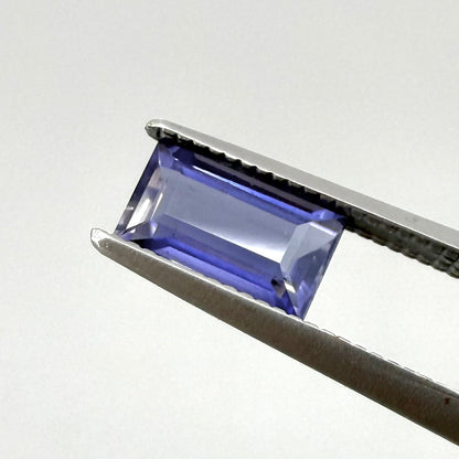 Violet Hues Iolite Baguette 0.75 Ct
