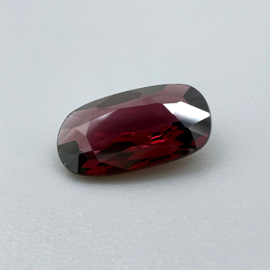 Purplish-Red Rhodolite Cushion 4.1 Ct