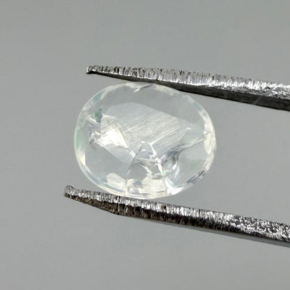 White Opal Oval 0.55 Ct