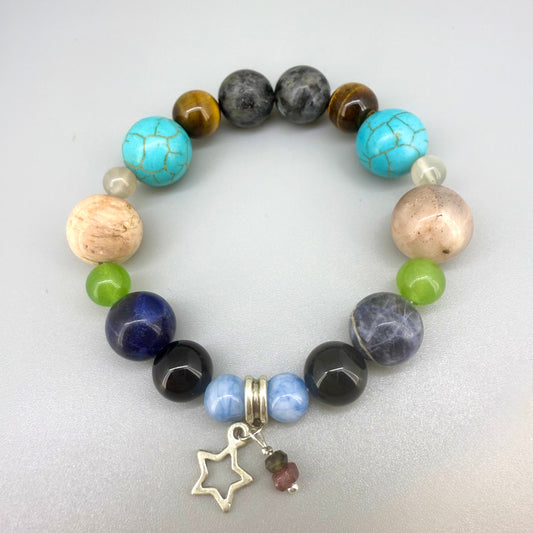 Birthday Bracelet - Wednesday Day Born - 18cm
