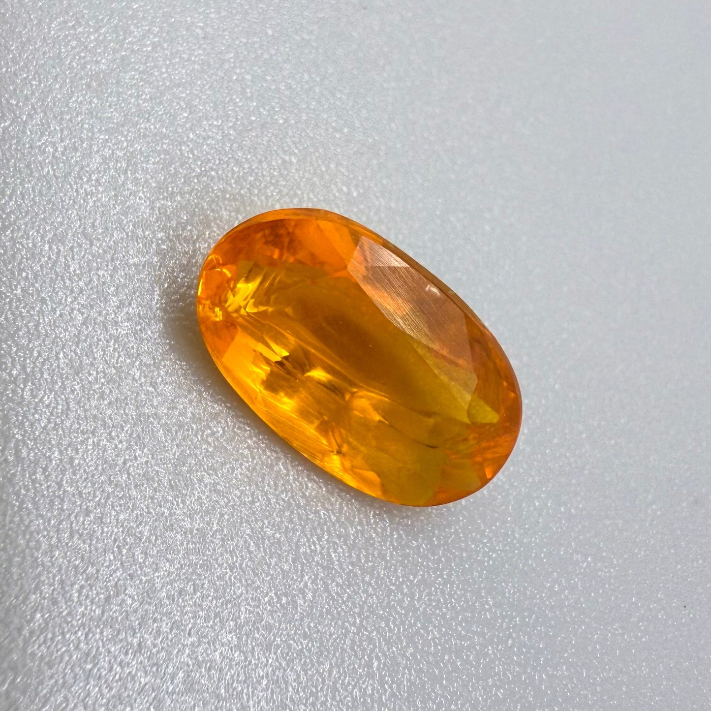 Vibrant Orange Fire Opal Oval 2.67 Ct