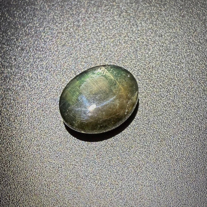 Golden-Brown-Green Star Sapphire Cabochon 14.07 Ct