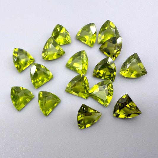 Yellow Green Peridot Lot Fancy 13.2 Ct