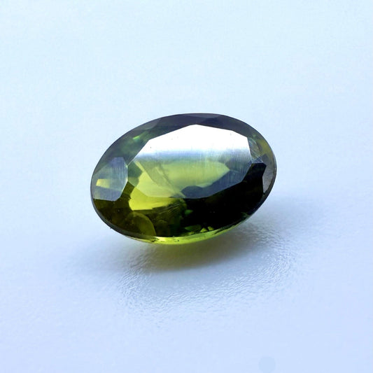 Bi-Color (Blue Yellow) Sapphire Oval 1.29 Ct