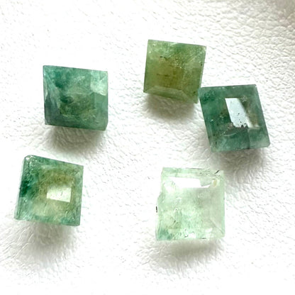 Emerald Lot Emerald cut 3.8 Ct