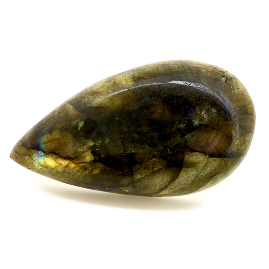 Huge Earth Colors Hues Labradorite Pear 60.99 Ct