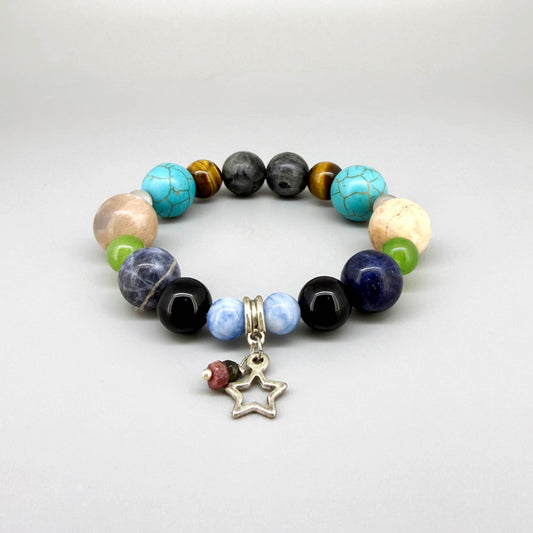 Birthday Bracelet - Wednesday Day Born - 18cm / 7 inch
