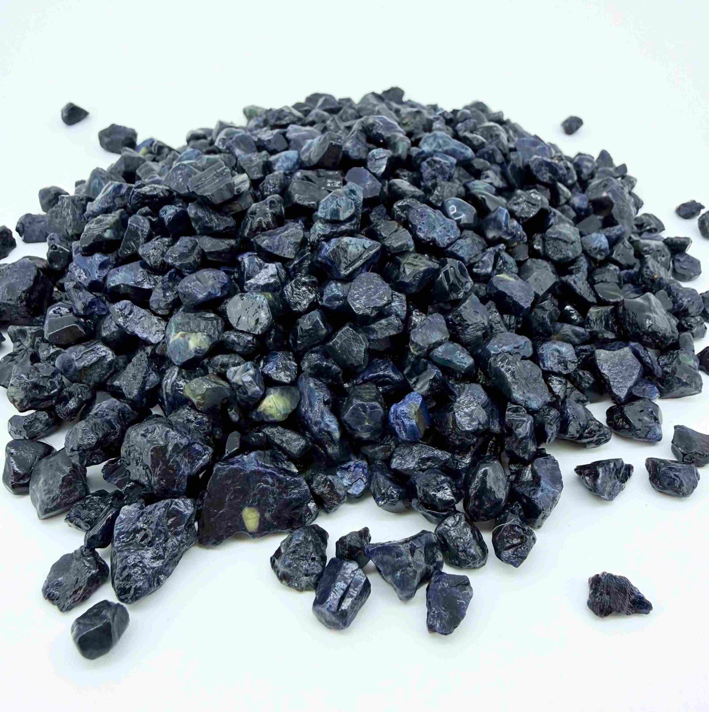 Deep Blue Sapphire Rough - 3,925 ct (R11/1) - Sold in 5g units