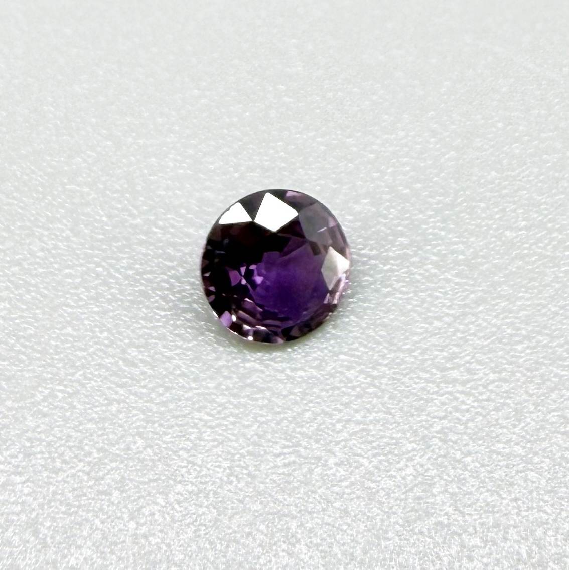 Natural Purple Sapphire gemstone pear cut