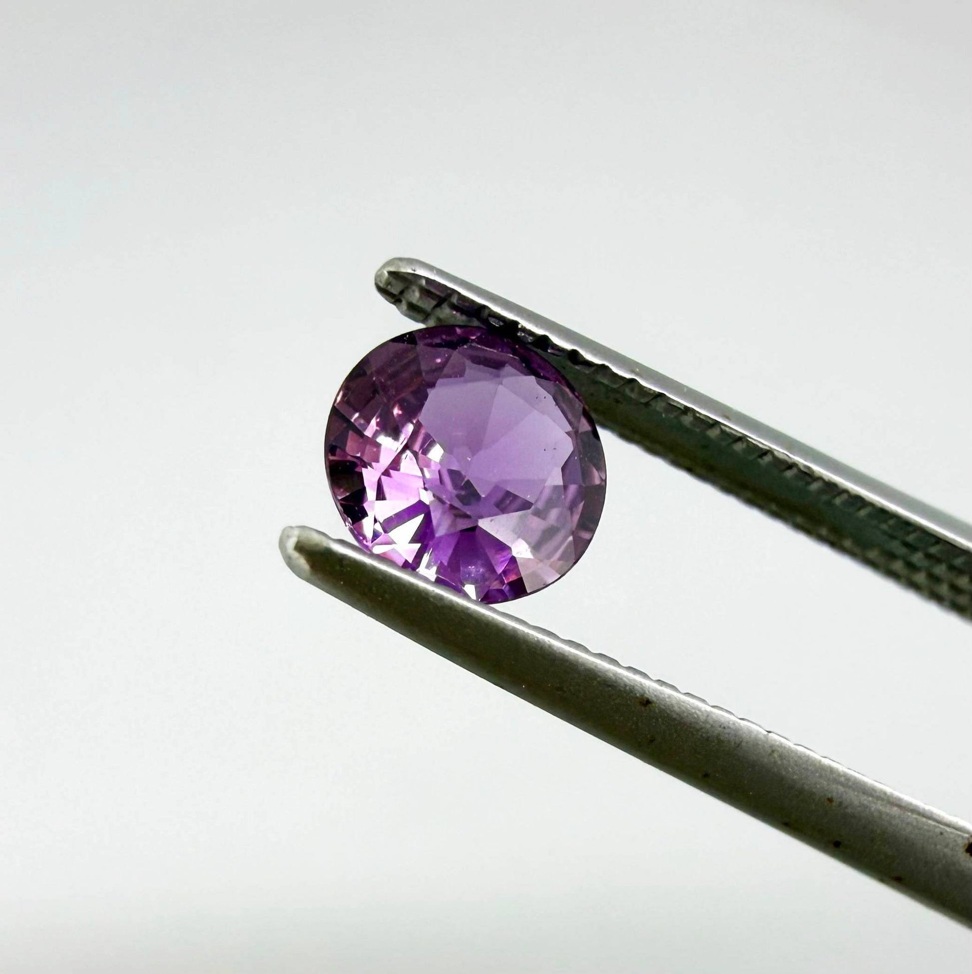 Natural Purple Sapphire gemstone pear cut