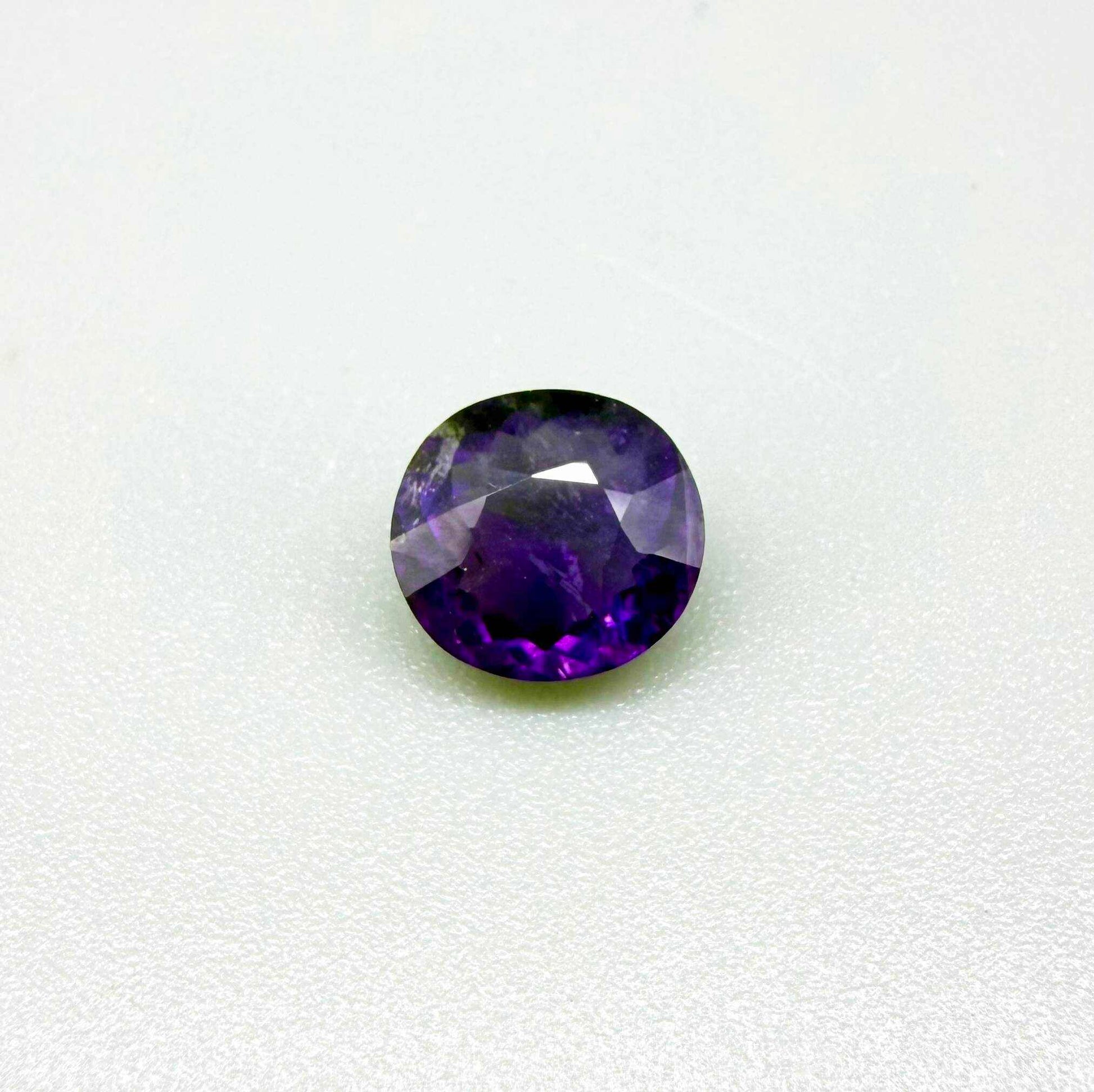 Natural Purple Pink Amethyst gemstone, oval