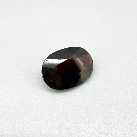 9.12 ct untreated pyrope garnet from Thailand with deep red color
