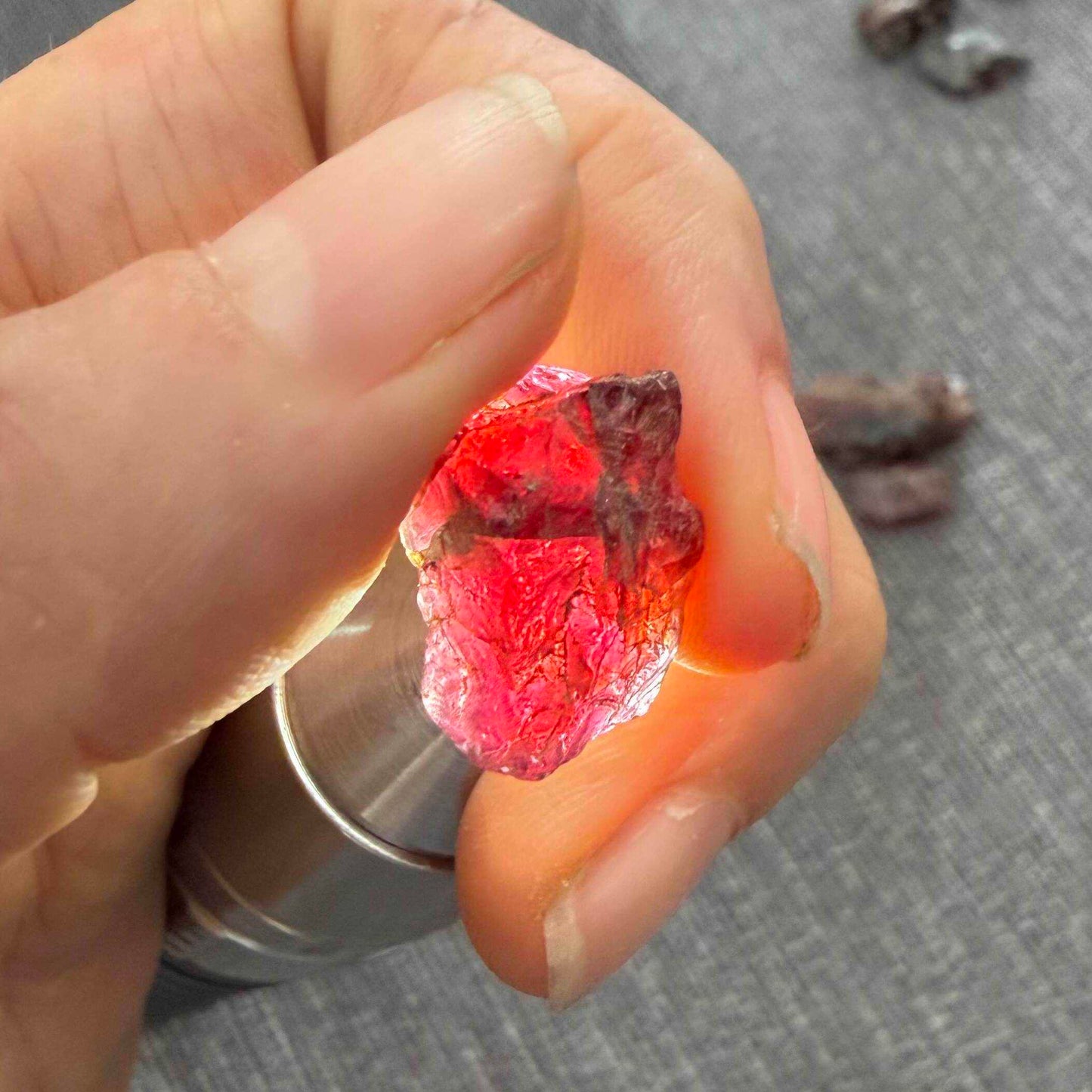Pink-Red-Purple Tones Garnet Rough - 65,000 ct (R76) - sold in 20g units