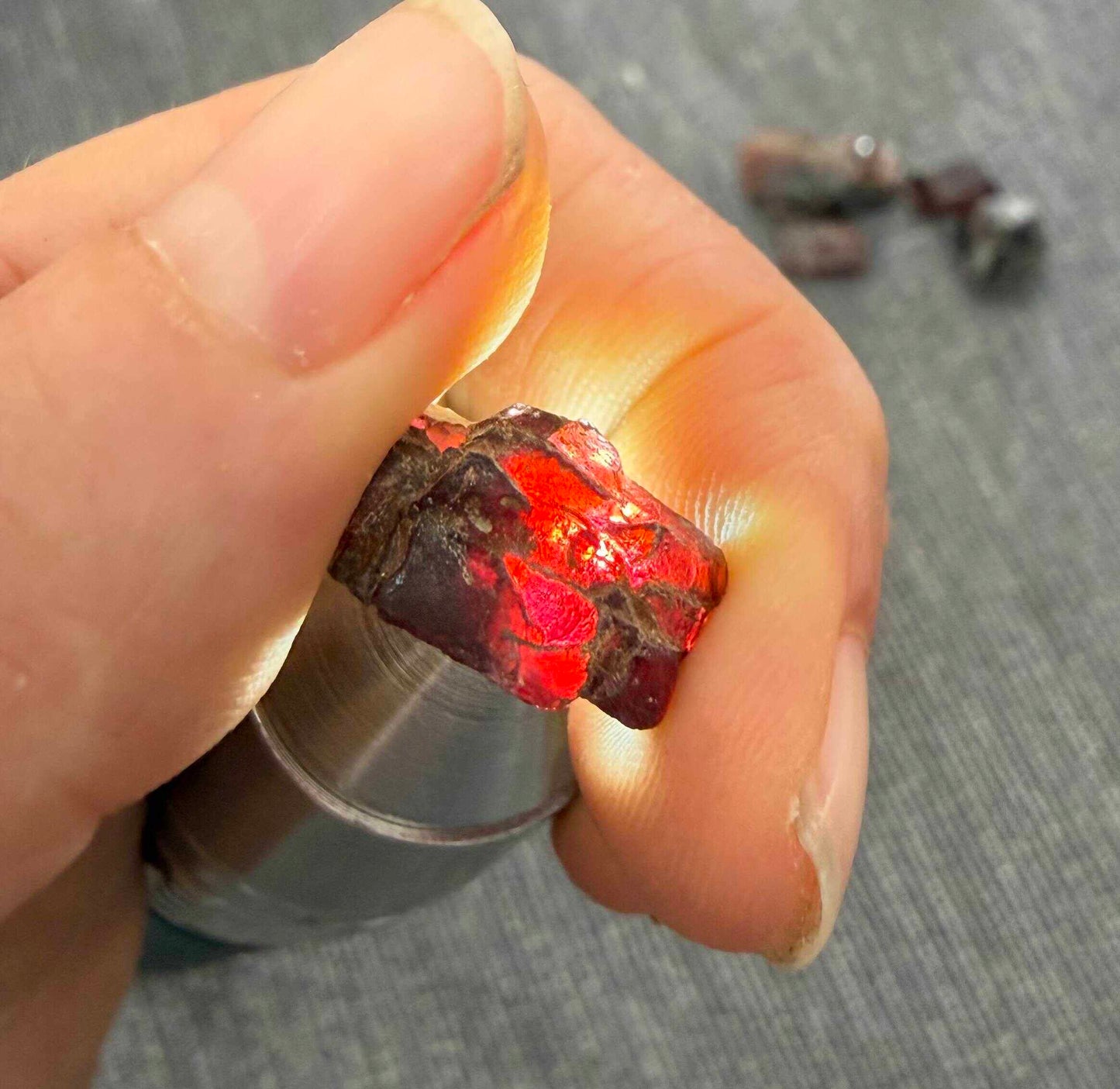 Pink-Red-Purple Tones Garnet Rough - 65,000 ct (R76) - sold in 20g units