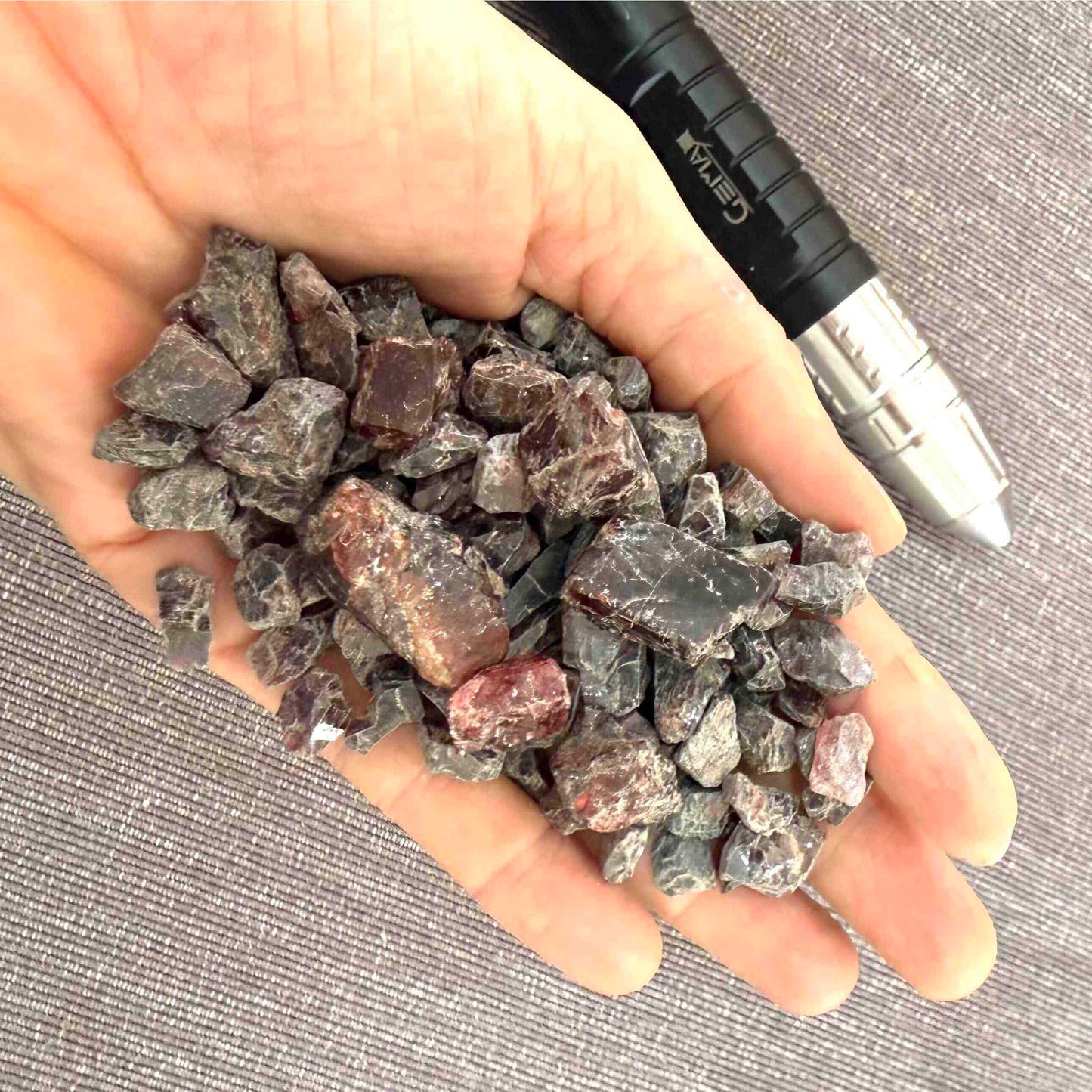 Pink-Red-Purple Tones Garnet Rough - 65,000 ct (R76) - sold in 20g units