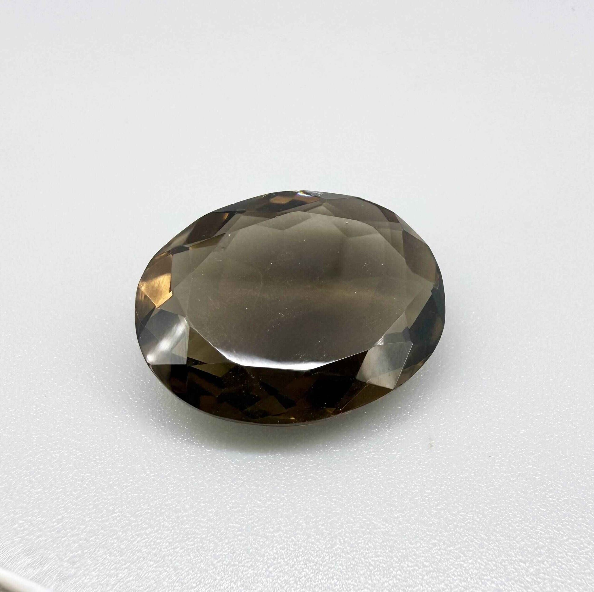 Natural Smoky Quartz gemstone oval cut