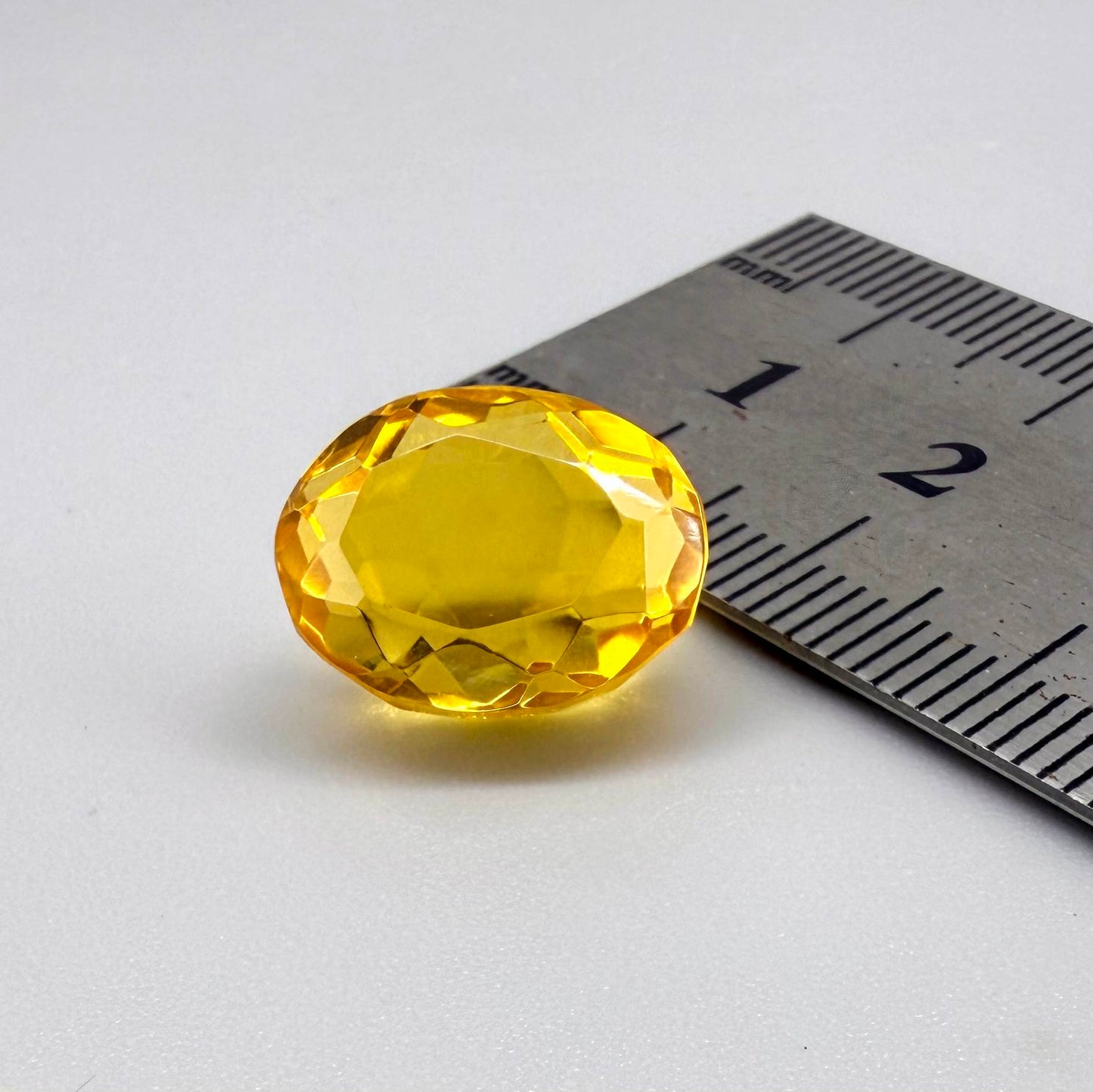 Rich Golden to Amber Citrine Oval - 10.49 Ct