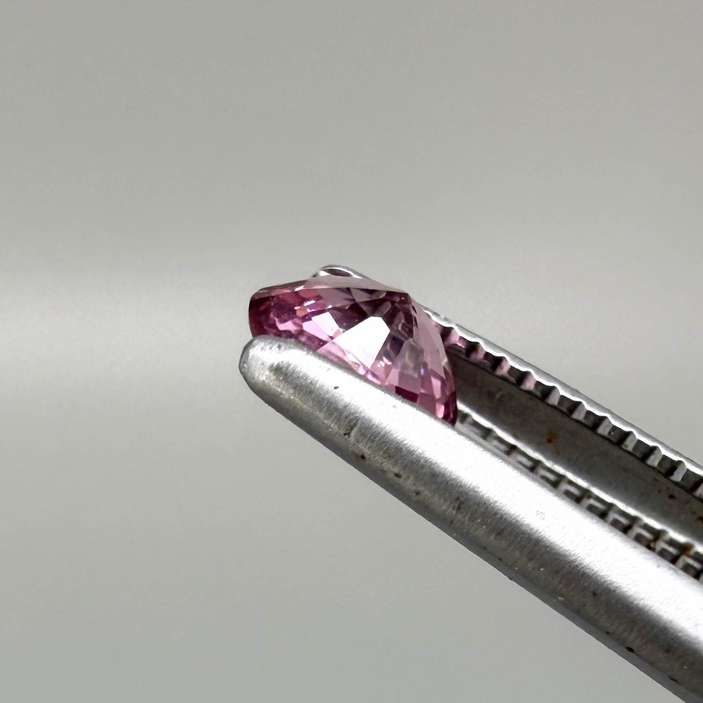 Natural untreated intense pink tourmaline, 0.31 ct oval cut from Nigeria with intense pink colour, eye-clean clarity and excellent brilliance.