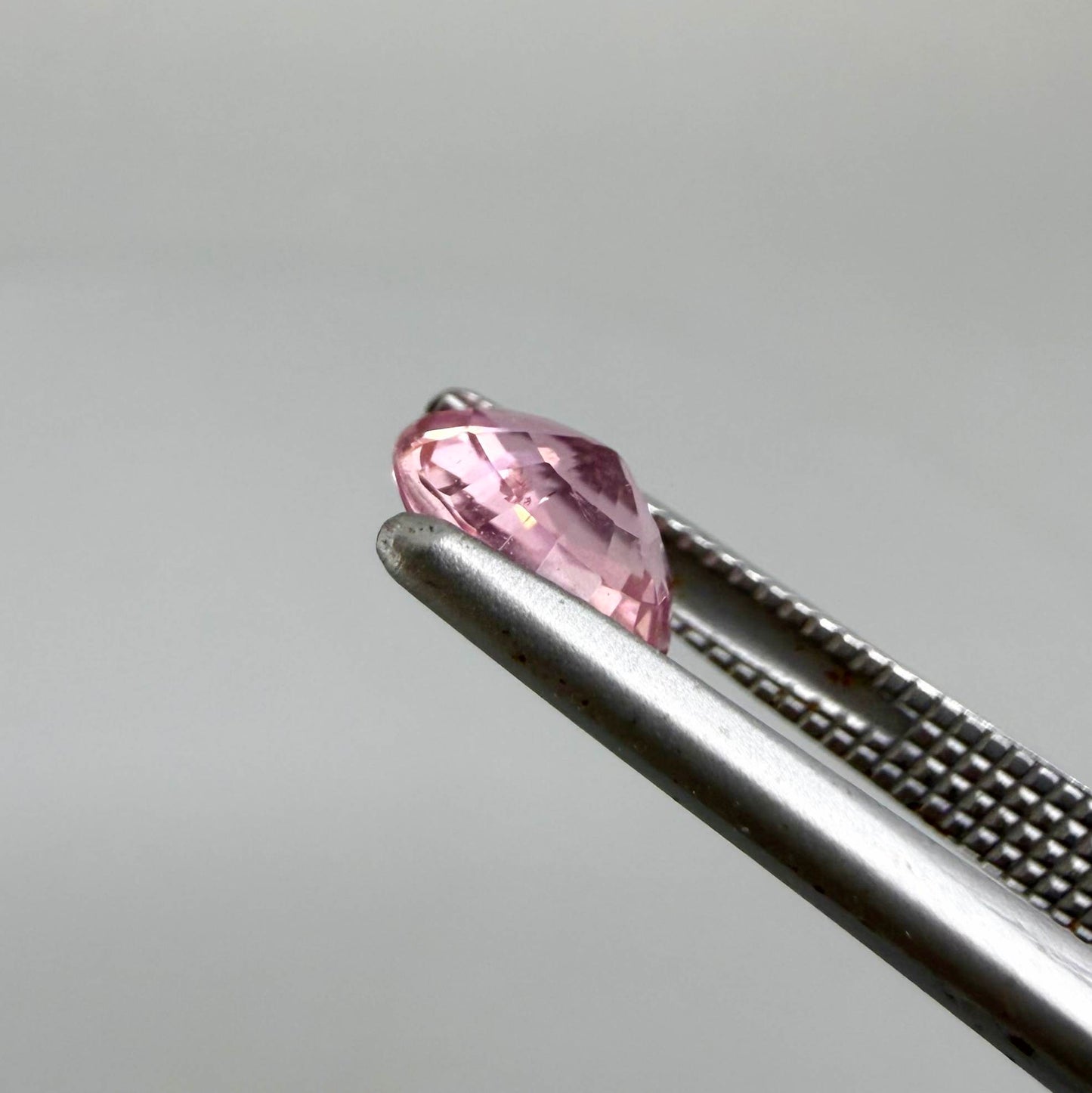 Natural untreated rich pink tourmaline, 0.76 ct oval cut from Nigeria with rich pink colour, lively brilliance and slight natural inclusions.
