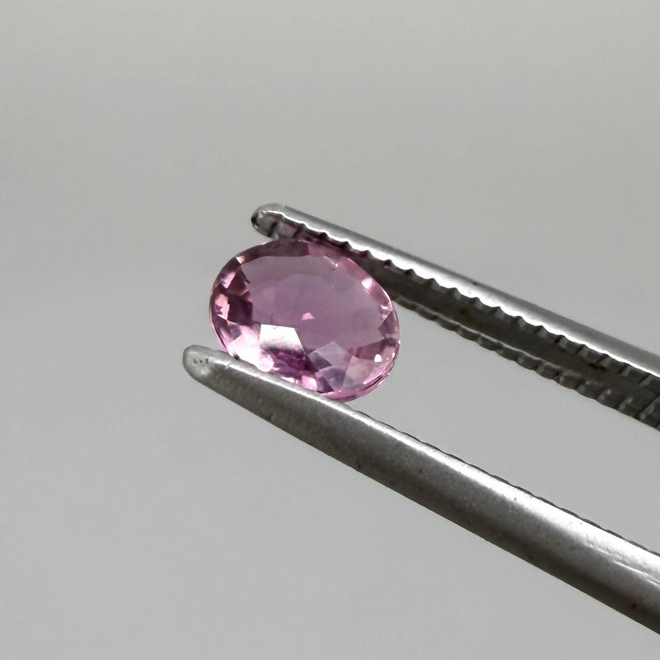 Natural untreated raspberry pink tourmaline, 0.33 ct from Nigeria with raspberry pink colour, eye-clean clarity and excellent brilliance.