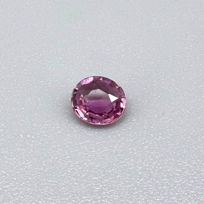 Natural untreated raspberry pink tourmaline, 0.33 ct from Nigeria with raspberry pink colour, eye-clean clarity and excellent brilliance.